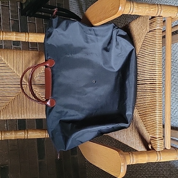 Francisca black, foldable tote/travel bag - Picture 2 of 9